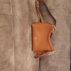 Coach Brown Leather Crossbody Bag